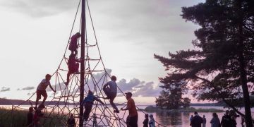 Nagu Framnäs Simstrand Barn Leker. Bild av Tero Tuominen