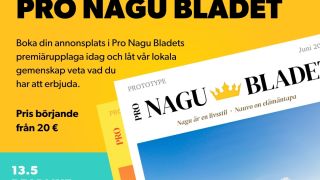 Annonsera i Pro Nagu Bladet